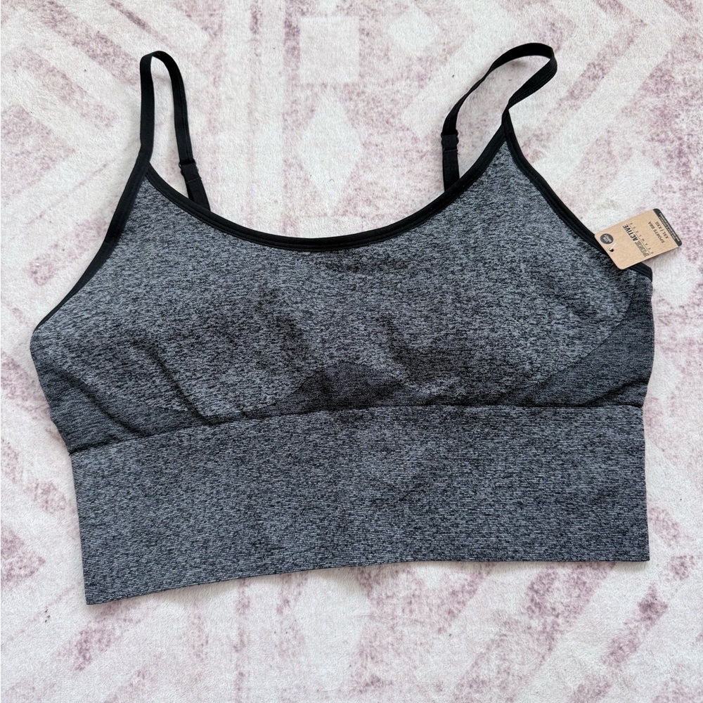 PINK Victoria's Secret Gray Sports Bra